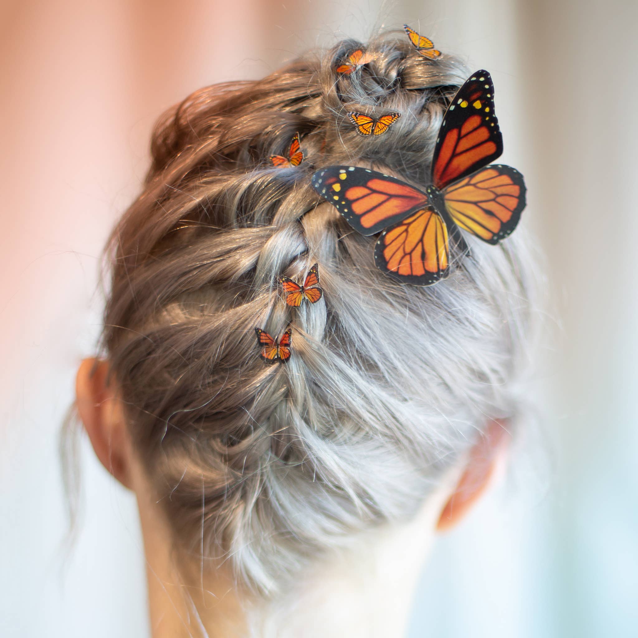 Moth and Myth – material para artesanato por atacado – 'Marmalade' Coleção Micro Borboleta Monarch3