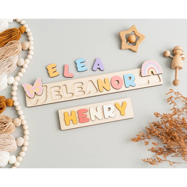 BearCrafts - Wholesale Puzzle - Kids - Custom Name Puzzles R1314