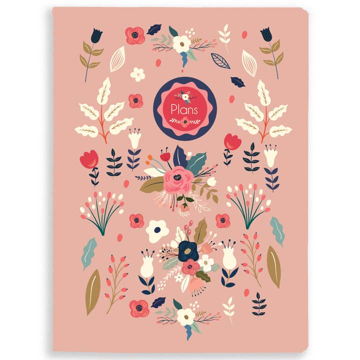 Dot Grid Notebook Blush för wholesale av Fulique