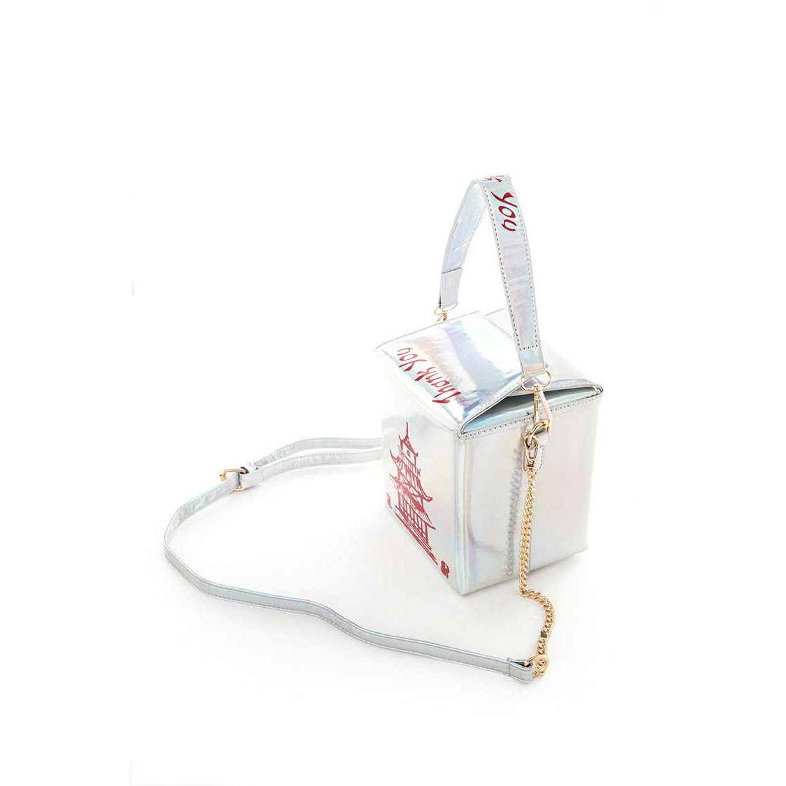 Artini Accessories - Wholesale Clutch bag – women's - Holographic Iconic Chinese Take Out Box Clutch6
