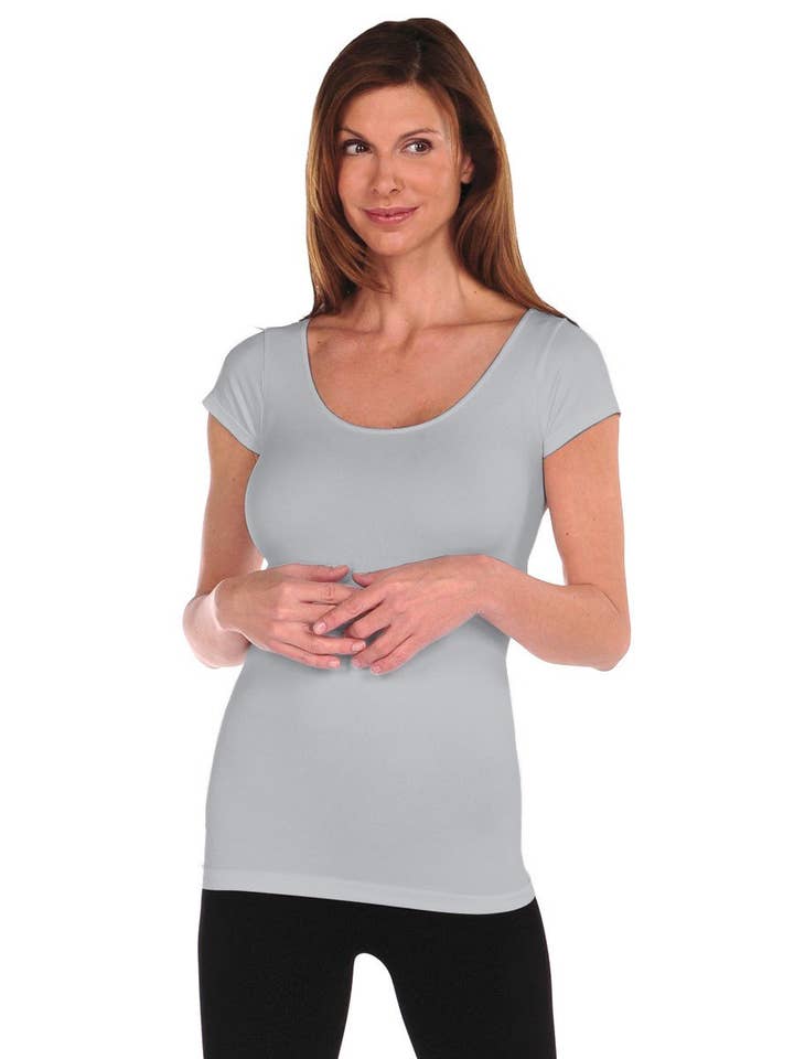 TINA Stephens Italy/Tees By Tina - Wholesale T-Shirt - Women's - Seamless Cap Sleeve (400CS)16