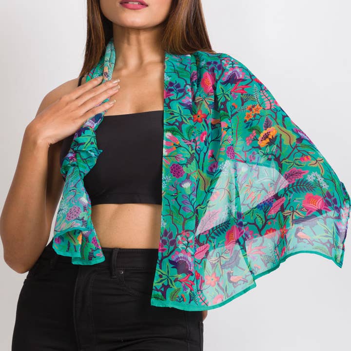 Sevya Handmade - Wholesale Scarf - Women's - Sahila Cupro Scarves6