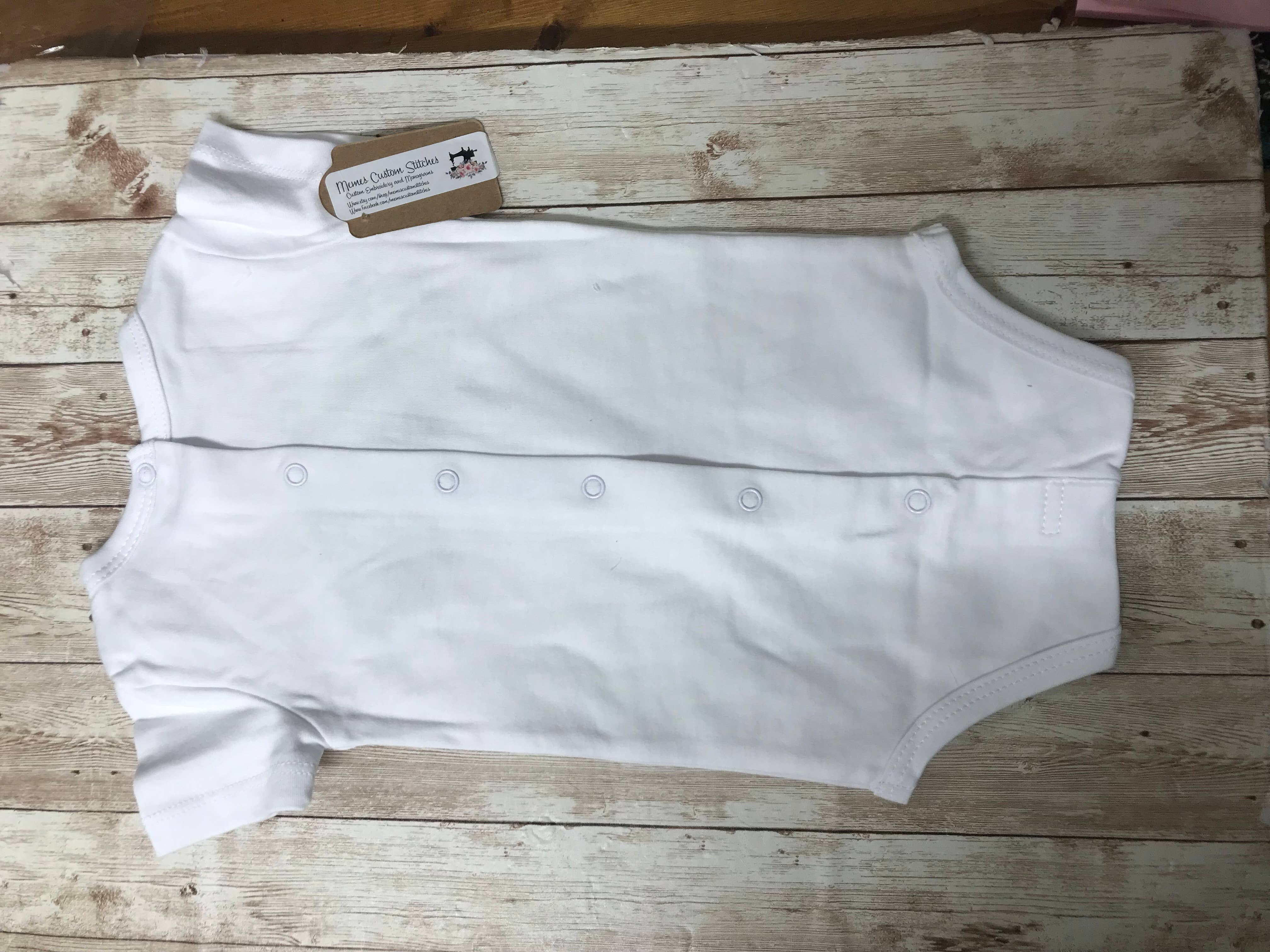 Memes Custom Stitches LLC - Wholesale Bodysuit (Non-Footed) - Baby - Daddy's Little Golf Caddy Baby Onesie Bodysuit Golf Lover Ba3