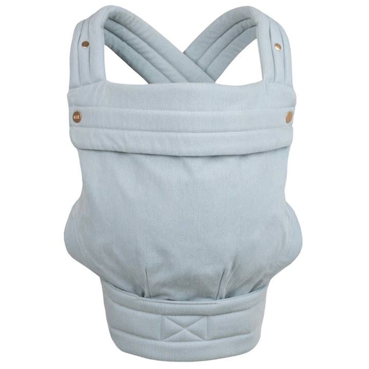 Mabē Baby Carriers – wholesale Baby carrier – The Monarch Carrier - Dream Wash Denim1