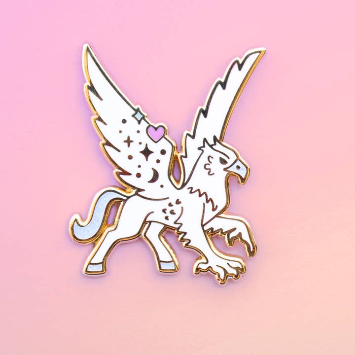 Alfiler esmaltado con diseño de hipogrifo para venta al por mayor de Joy Addict