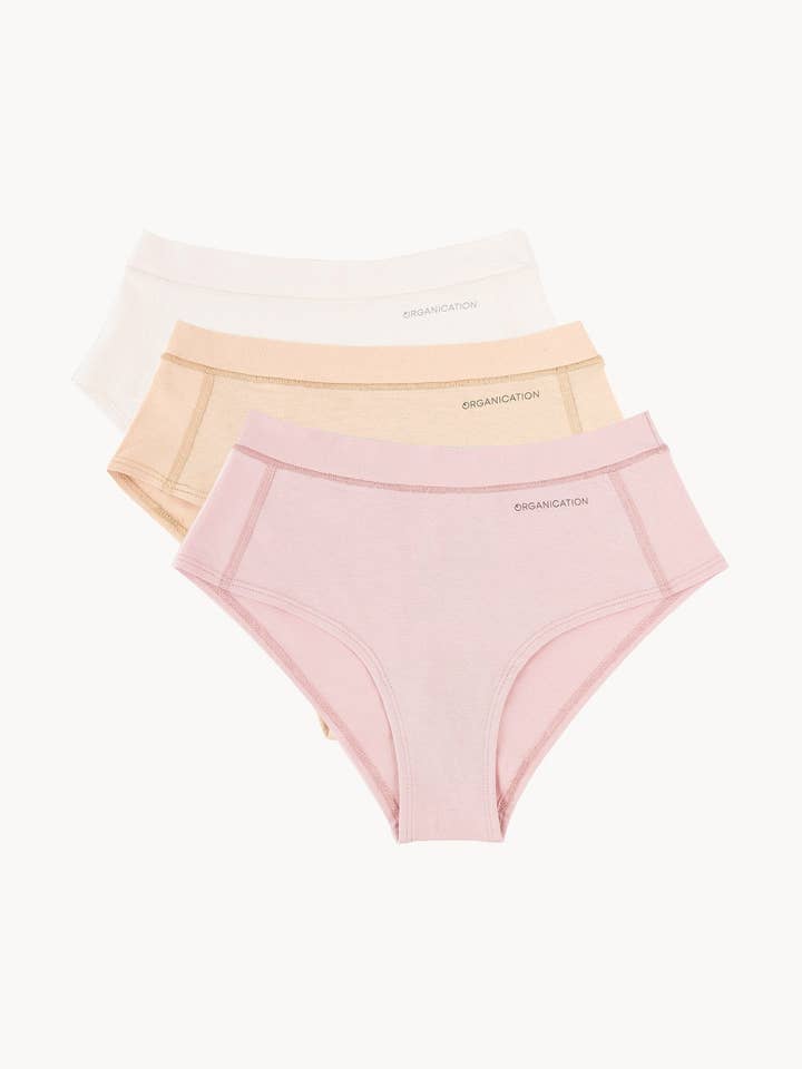 KAREN | Hipster aus supersoftem TENCEL™ Modal-Mix im 3er-Pack for wholesale by ORGANICATION