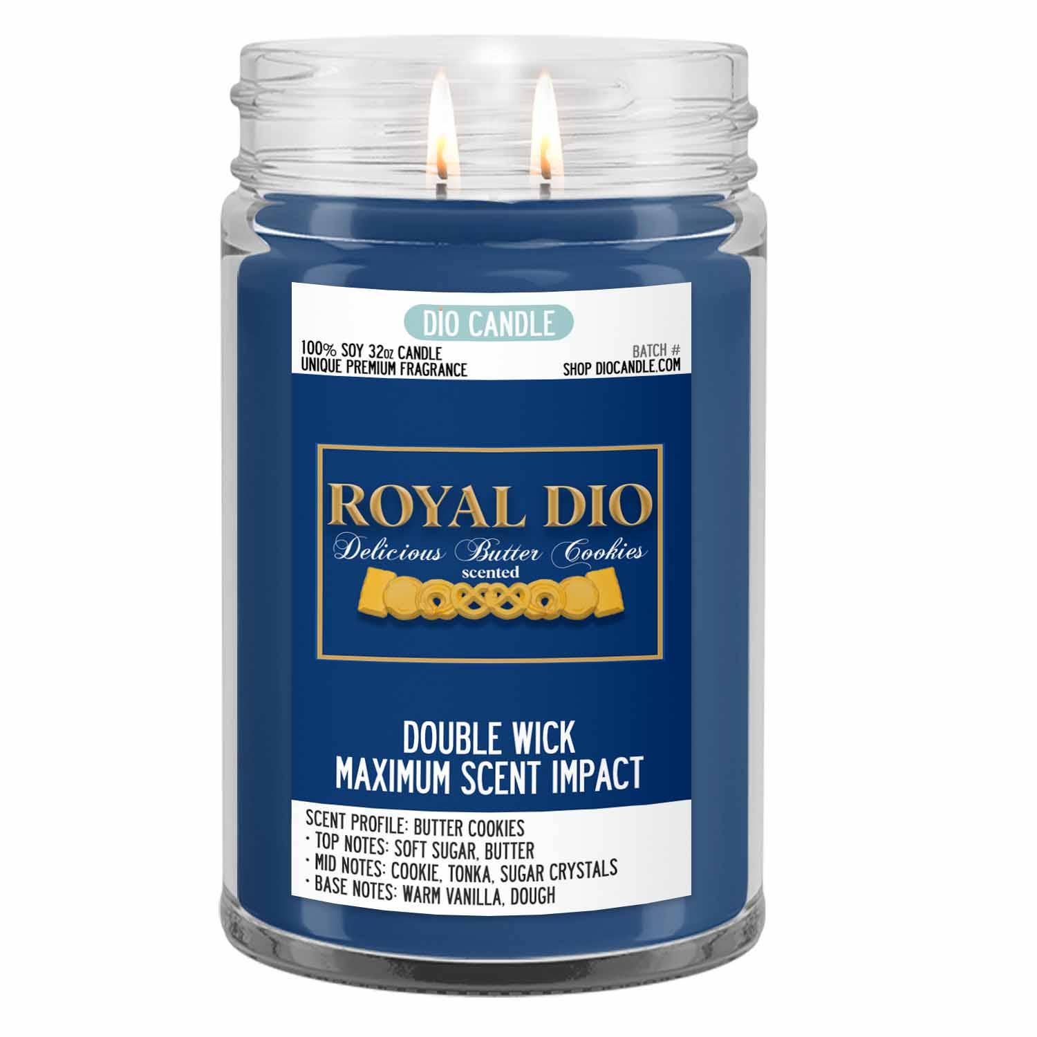 Dio Candle Company - Wholesale Jar/Filled Candle - Danish Tin Cookies Candle1