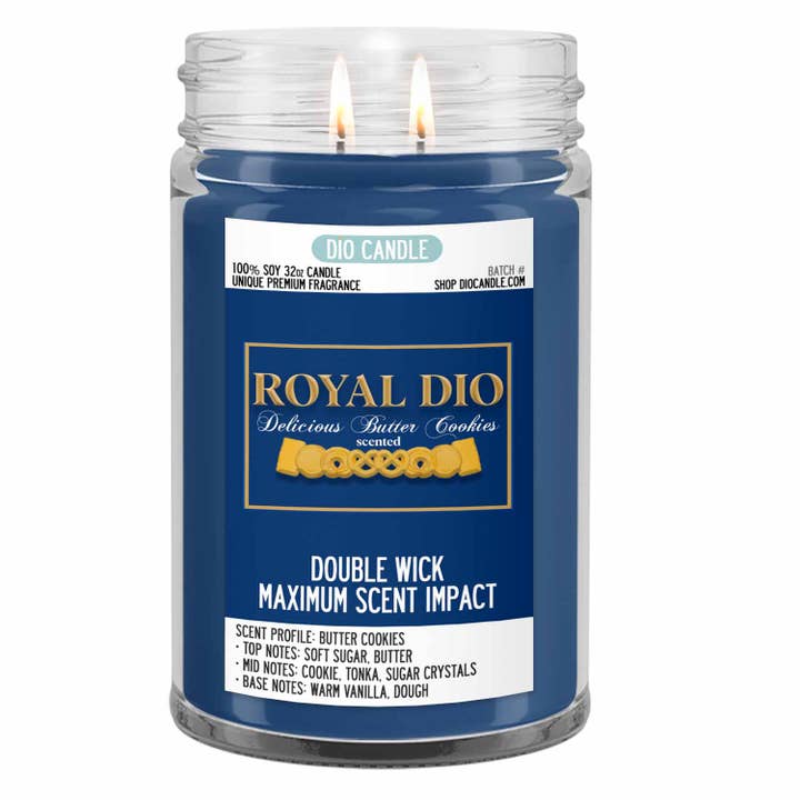 Dio Candle Company - Wholesale Jar/Filled Candle - Danish Tin Cookies Candle1