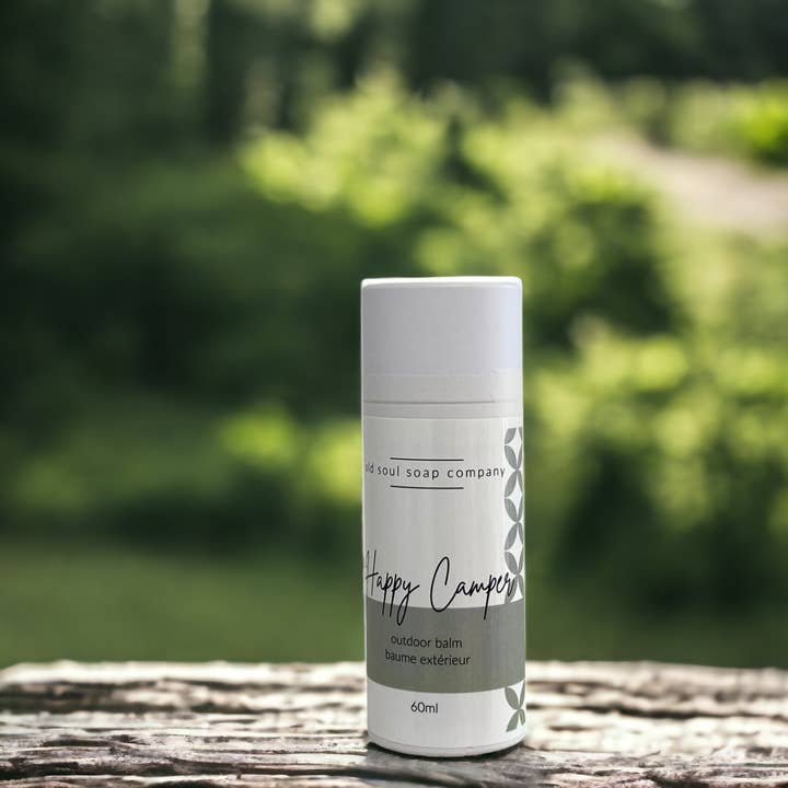 Happy Camper Outdoor Stick for wholesale by Old Soul Soap Company Inc.