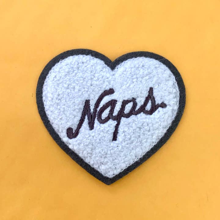 Naps Chenille Patch for wholesale by Yardsale Press