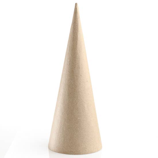 Factory Direct Craft - Vendita all'ingrosso Attrezzature per lavoretti e fai da te - Cono da artigianato in cartoncino di cartapesta 10-1/2" x 4"2