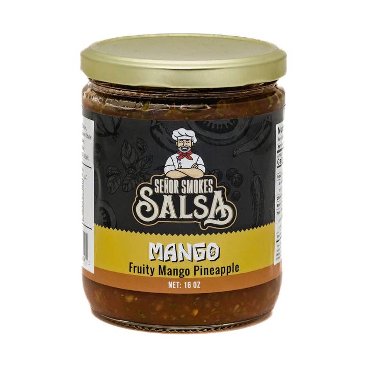 Senor Smoke Salsa - Wholesale Salsa - Mango Salsa - Fruity Mango Pineapple0
