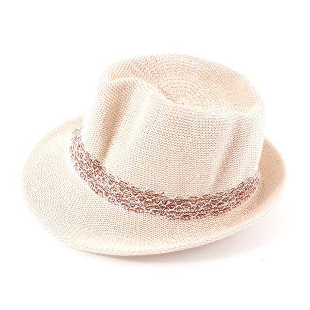 H24009 Chapeau de paille Hialeah Fun pour la vente par Pretty Persuasions