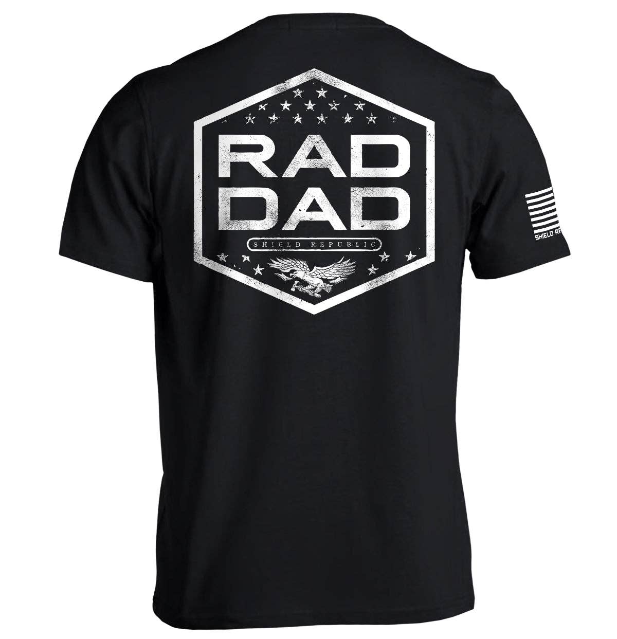 Shield Republic - Wholesale Hoodie - Men's - Rad Dad (Eagle and Stars)3
