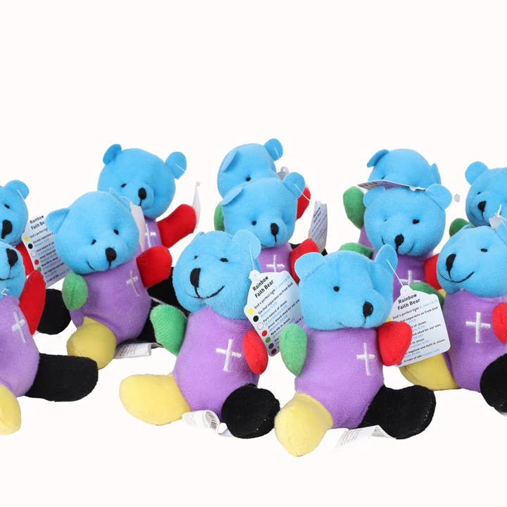 Swanson Christian Products - Wholesale Stuffed/Plush Toy - Kids & Baby - Plush Bear - Plan of Salvation - Pk124