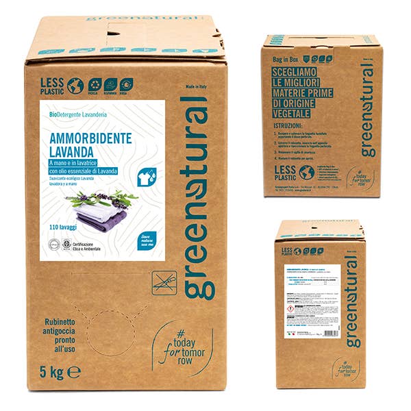 ECO fabric softener LAVENDER - GREENATURAL BAG 5kg for wholesale by GREENATURAL