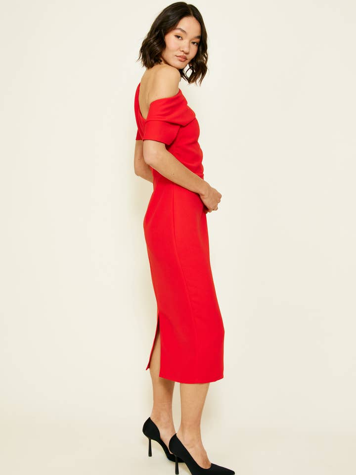 Scarlet PHILLIPA MIDI DRESS for wholesale on Faire