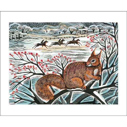 A Winter's Tail Card - Angela Harding for wholesale by Art Angels