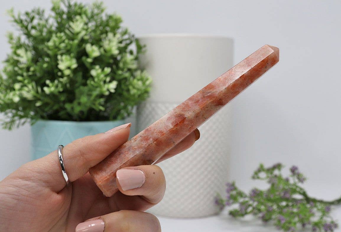 Natures Artifacts Inc - Wholesale Spiritual Stone/Crystal - Sunstone Point | Sunstone Crystal Generator5