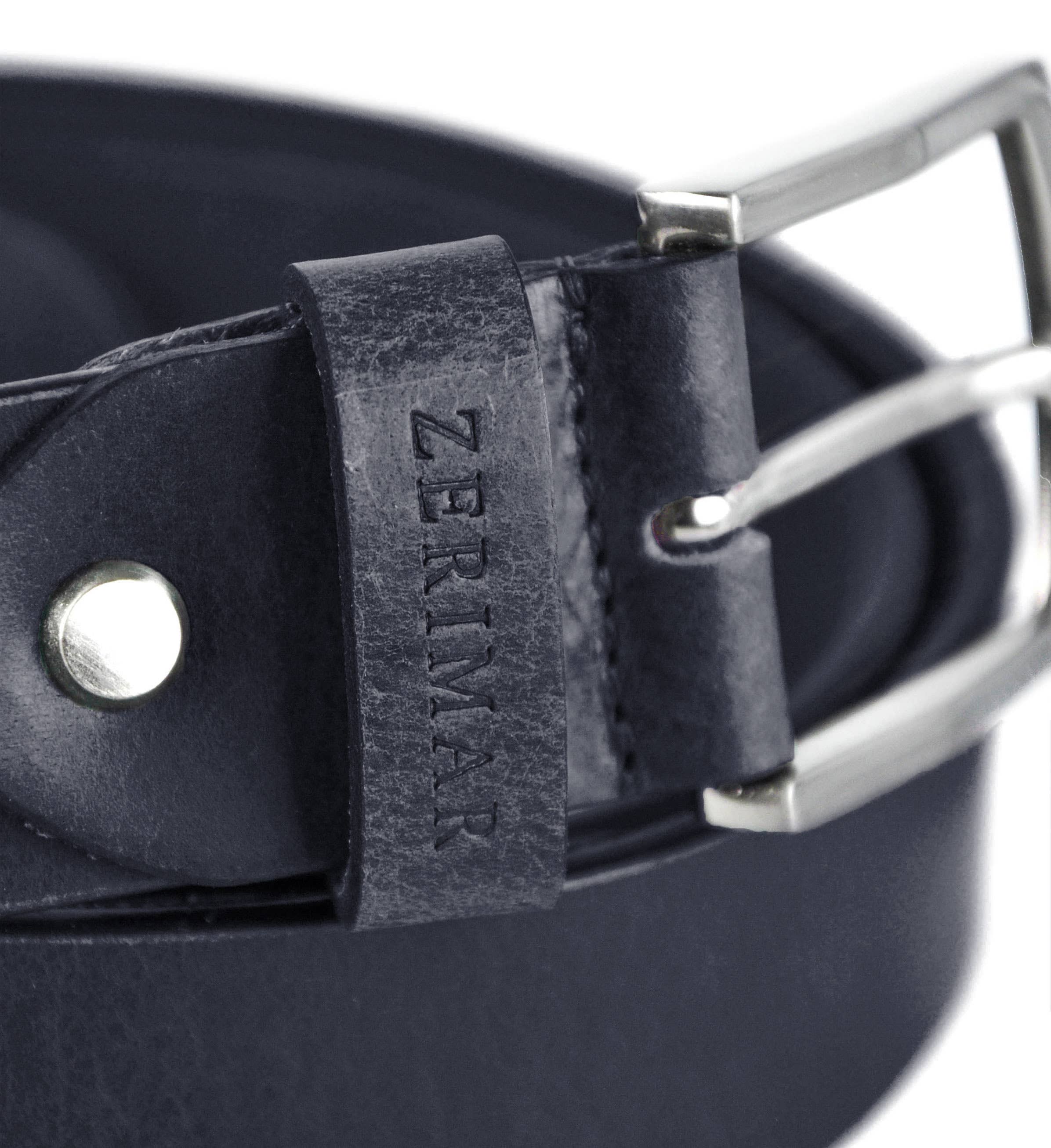 Zerimar 1942 - Wholesale Riem - Heren - Zerimar 1942 Herenriem van rundleren, 34 mm breed17