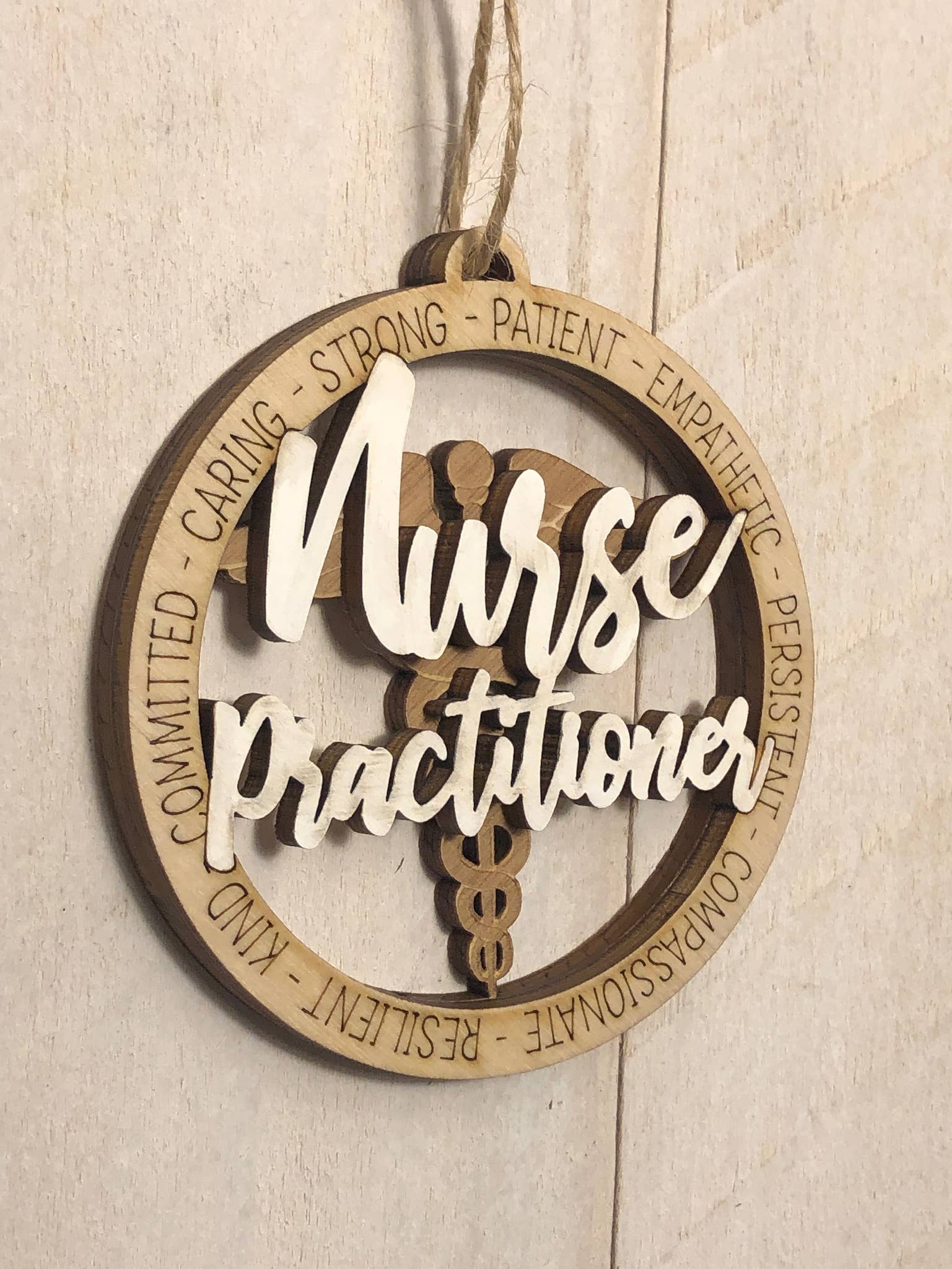B.VerStrat Designs - Wholesale Ornament - Nurse Practitioner Ornament1