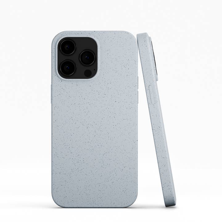 EMF Protection Shungite Liquid Silicone Phone Case LightBlue for wholesale by RadEnergy