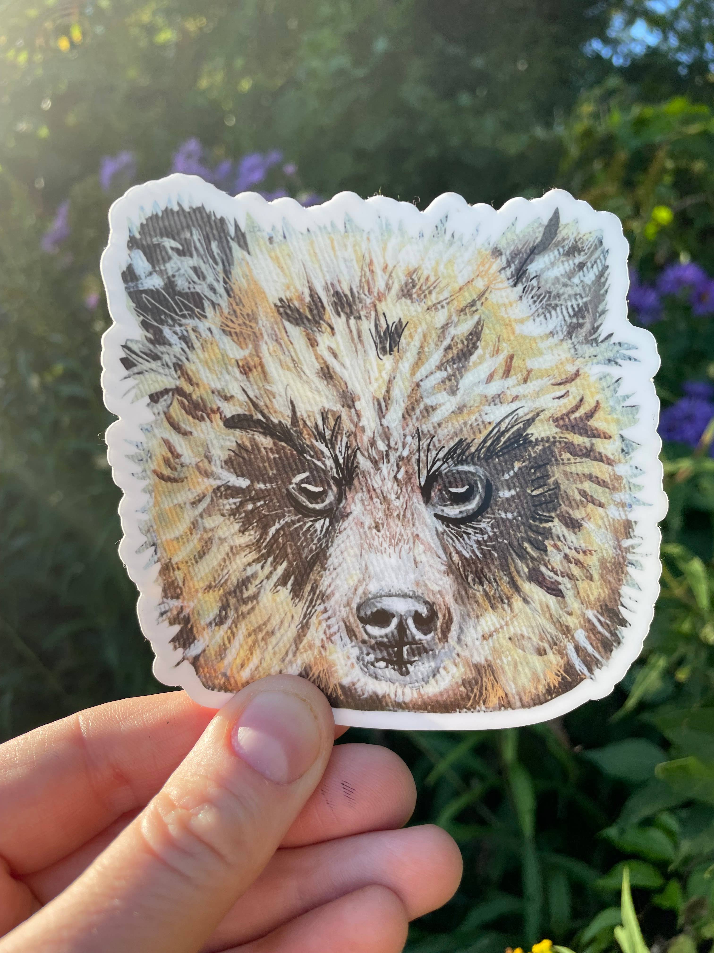 Willough Designs - Wholesale Sticker - Kodiak Bear Sticker2