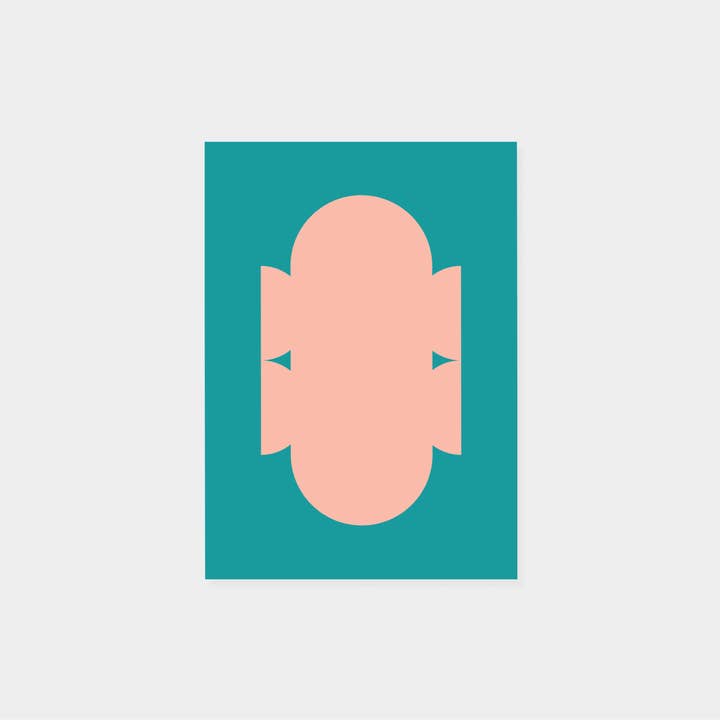 Conjunto de Impressões de Arte Fina Mini Neo Shape II por atacado de The Design Craft