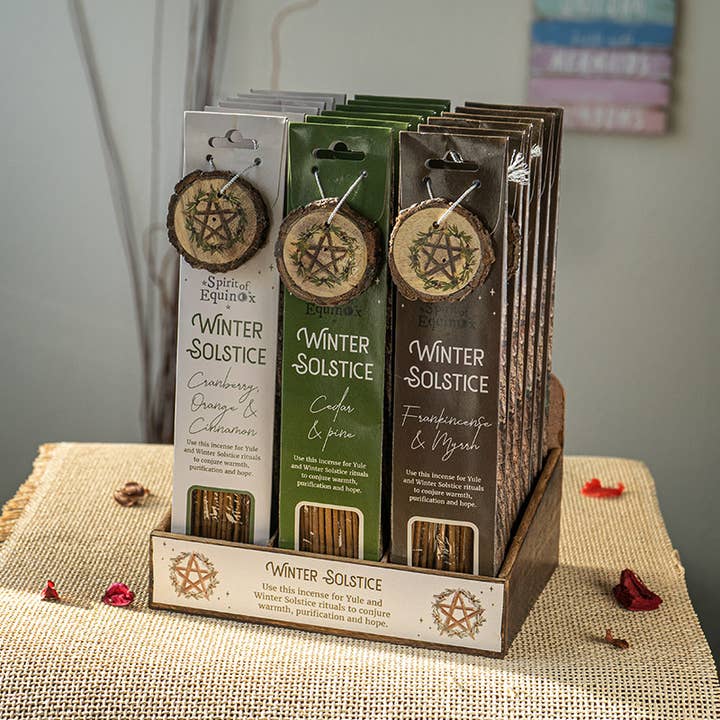 Pacific Trading - Wholesale Retailer Display - Home & Living - 15451 18PC Winter Solstice Incense Display Set