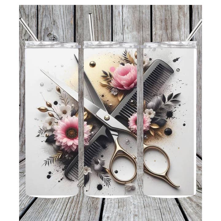 Eclectic Wallflower Boutique - Wholesale Insulated Mug/Tumbler - Hairdresser Tumbler0