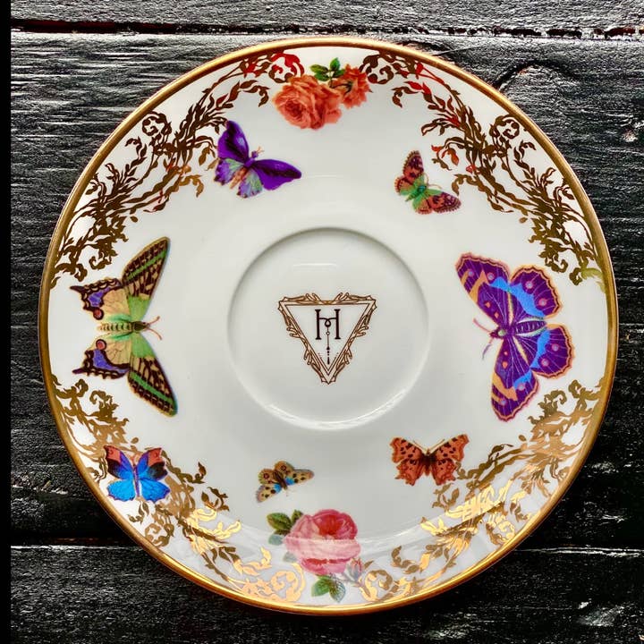 misshavishamscuriosities - Wholesale Coffee/Tea Cup - Flight of the Butterflies Kindly Fuck off Teacup and saucer2