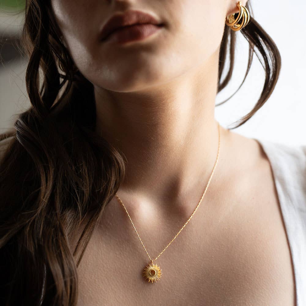 Amano Studio - Wholesale Halskettinghanger - Sunburst-ketting5