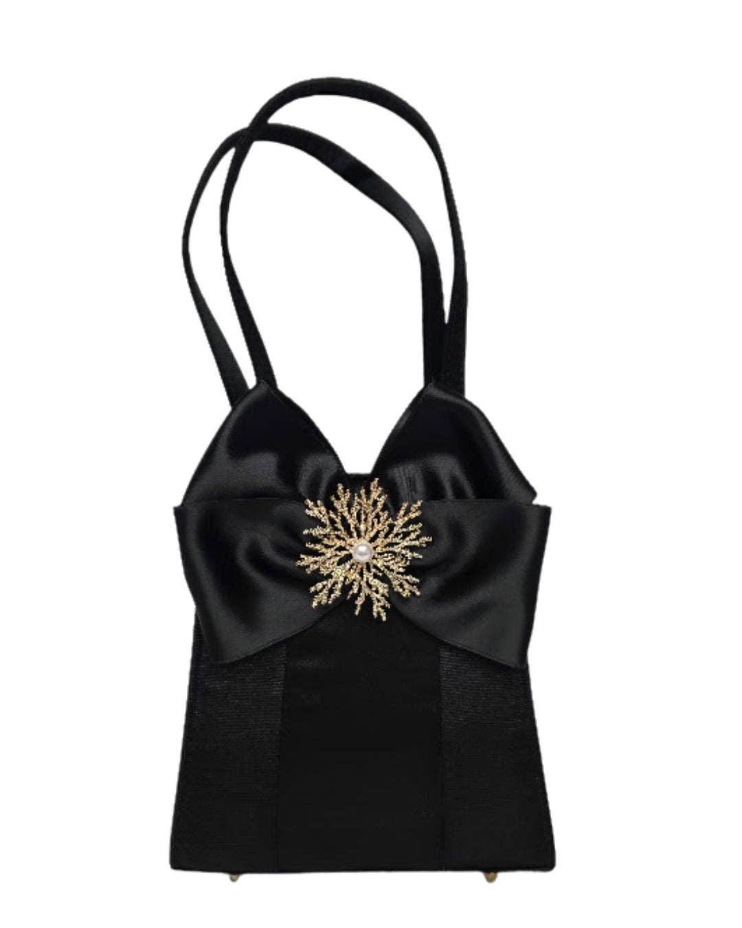 Lisi Lerch - Wholesale Crossbody Bag - Women's - Jackie - Satin Bow & Rhinestone Adornment