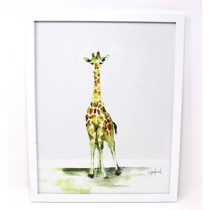 Shelby Kregel Art and Design - Wholesale Art Print - Kids & Baby - Baby Giraffe Art Print