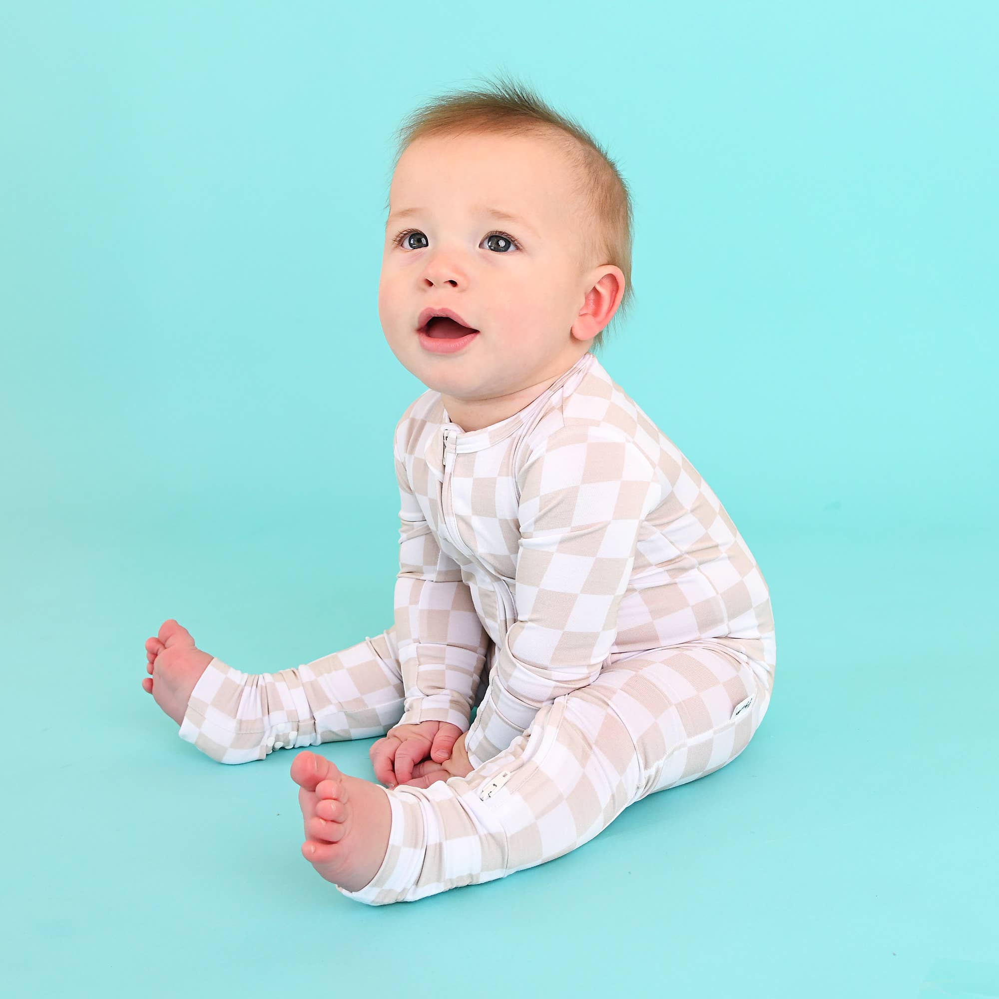 Gigi and Max - Wholesale Sleepsuit - Baby - Oakley Zip Bamboo Baby Pajama Sleepies Little Baby 16