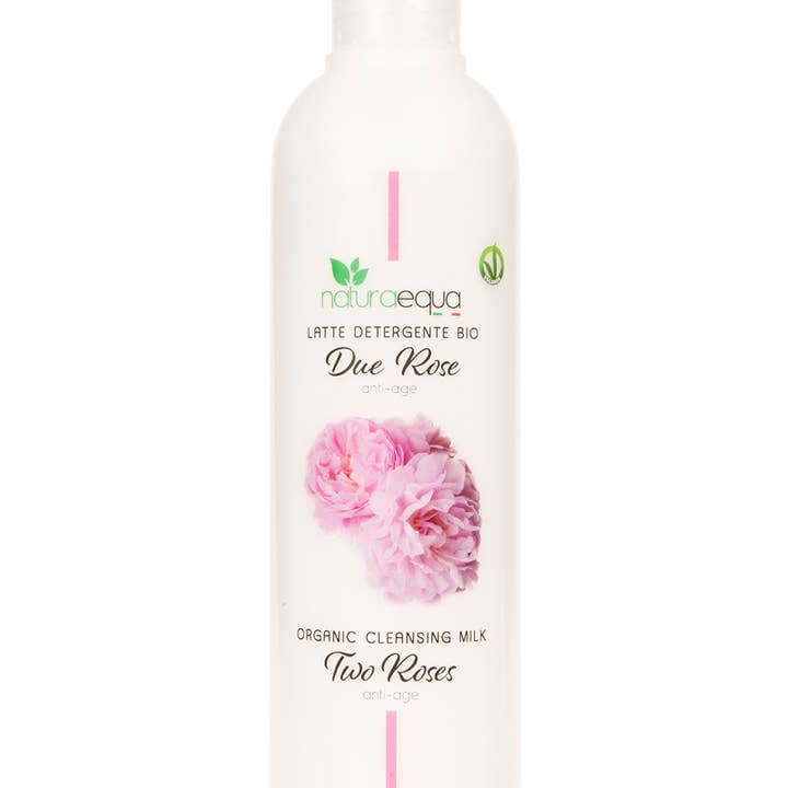 NaturaEqua - Wholesale Facial Cleanser - BIO Cleansing Milk Two Roses (mini, 100 ml)2