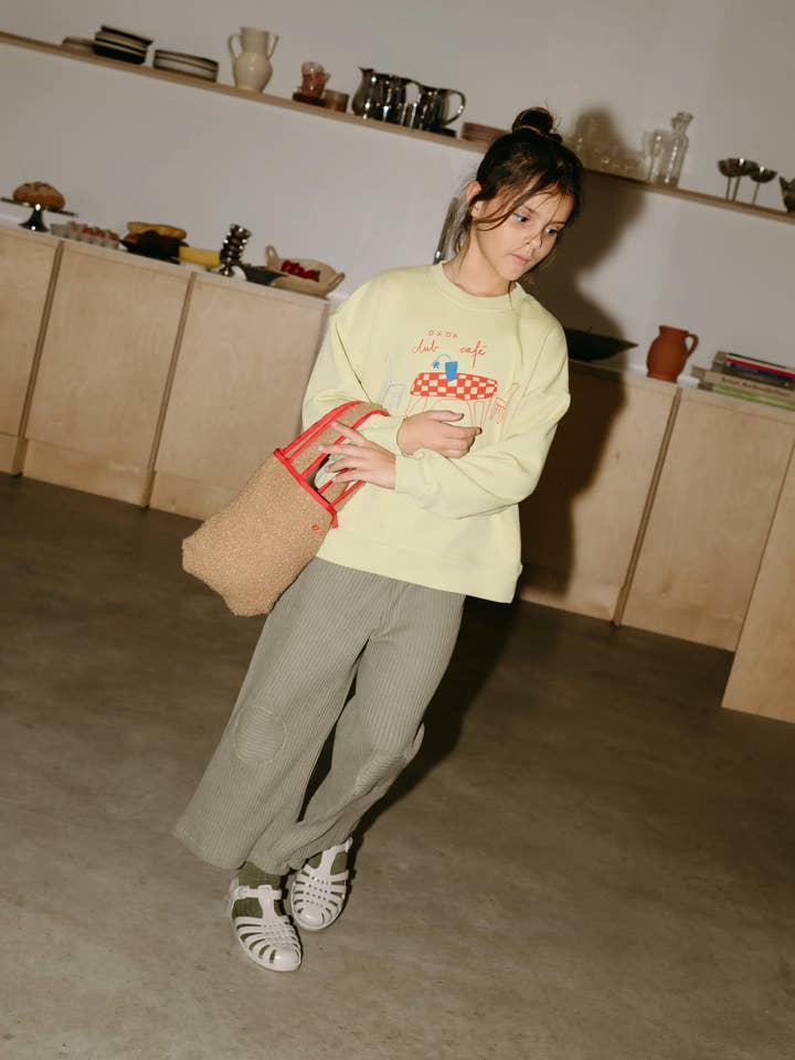 ORGANIC COTTON OXOX CLUB CAFÉ SWEATSHIRT for wholesale by OXOX CLUB