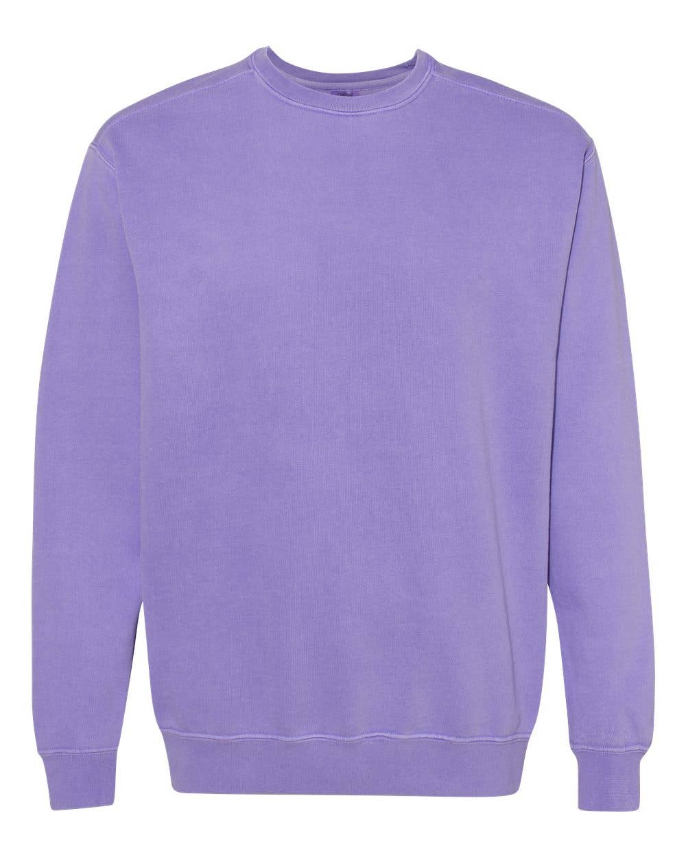 MYES BULK APPAREL - Wholesale Sweatshirt - Men's -  Blank Sweatshirt Comfort Colors Ring-Spun Cotton6