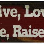 2 x 14 Rot/Weiß Ich bin normalerweise über Live, Love Today Ziel Feuer für den Großhandel von Boulder Innovations