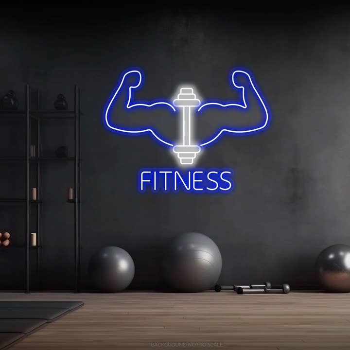 Fitness- und Muskelledneon für den Großhandel von Helloneon