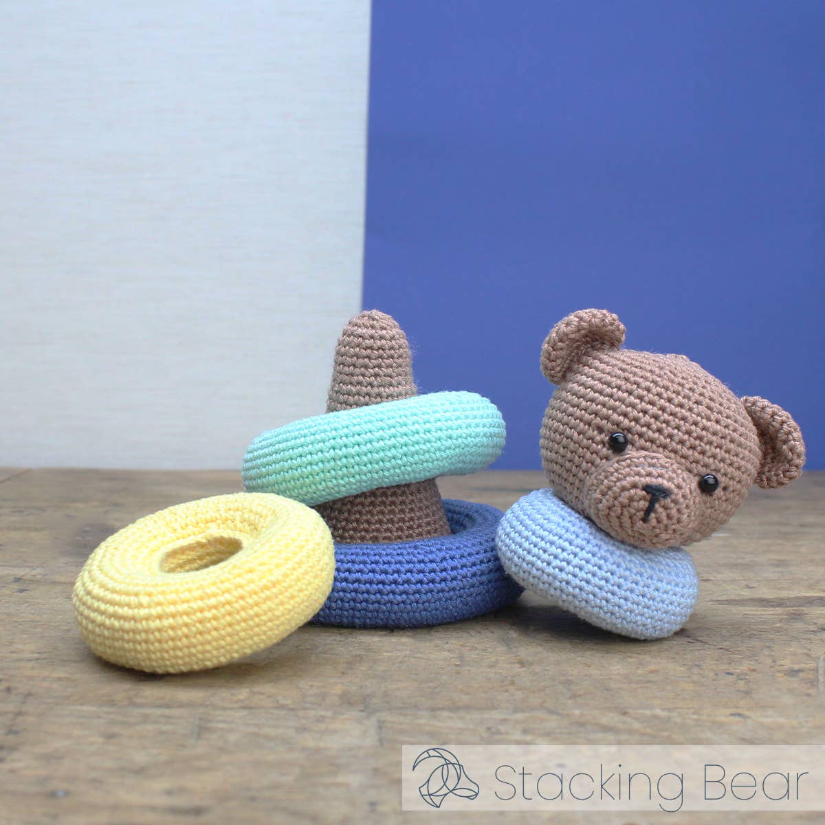 Hardicraft - Wholesale Knitting/Crochet Supplies - DIY Crochet Kit - Stacking Bear1