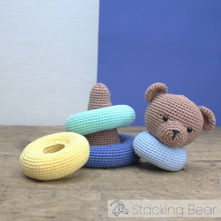 Hardicraft - Wholesale Knitting/Crochet Supplies - DIY Crochet Kit - Stacking Bear1