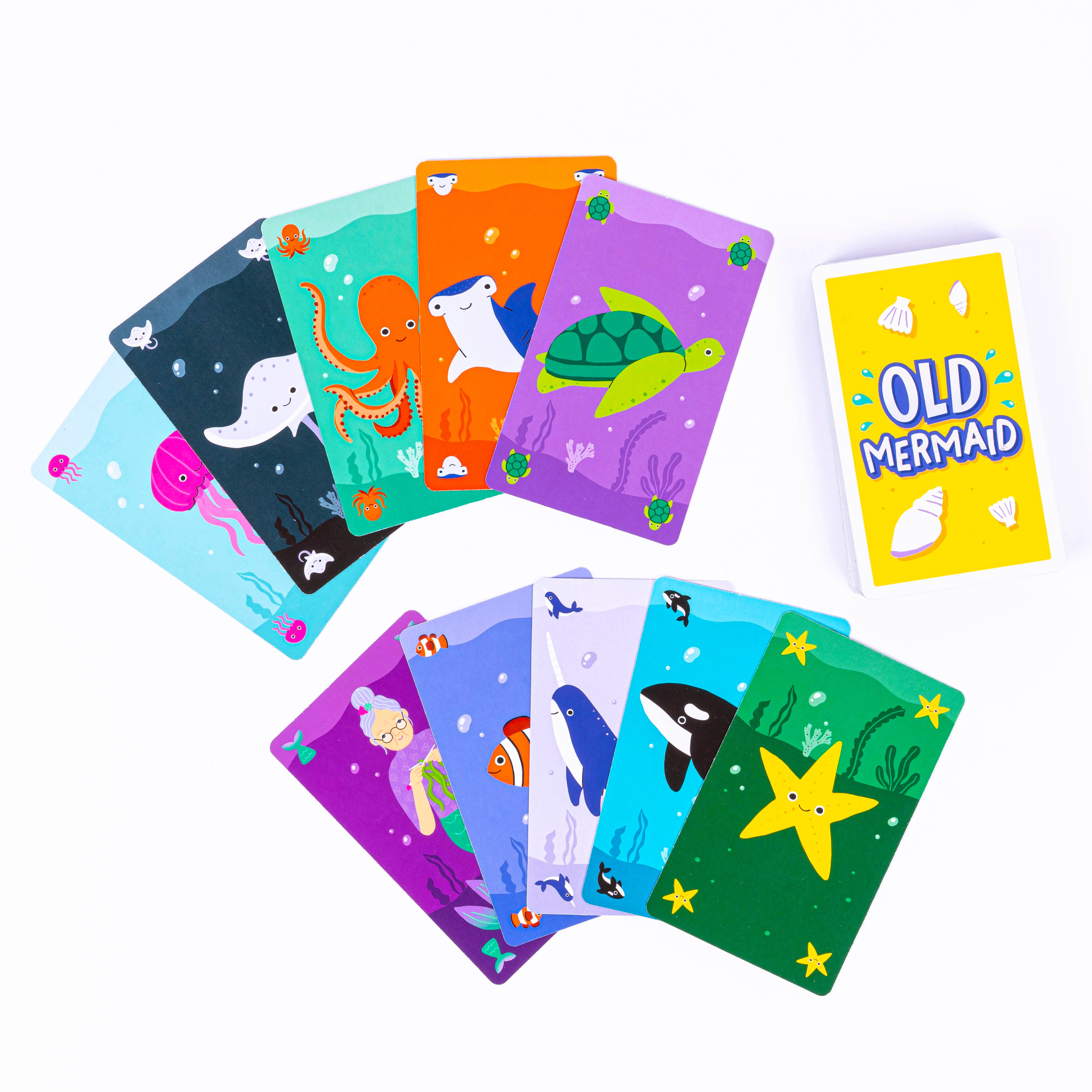 Professor Puzzle USA, Inc. - Wholesale Card Game - Old Mermaid (D.8)4