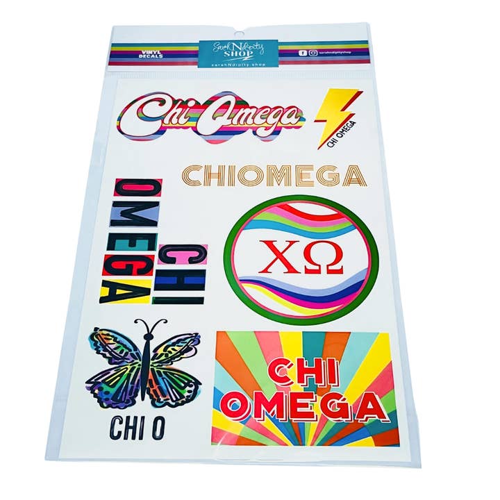 Sarahndipity Shop - Wholesale Sticker - Sorority Vinyl Decal Sheets7