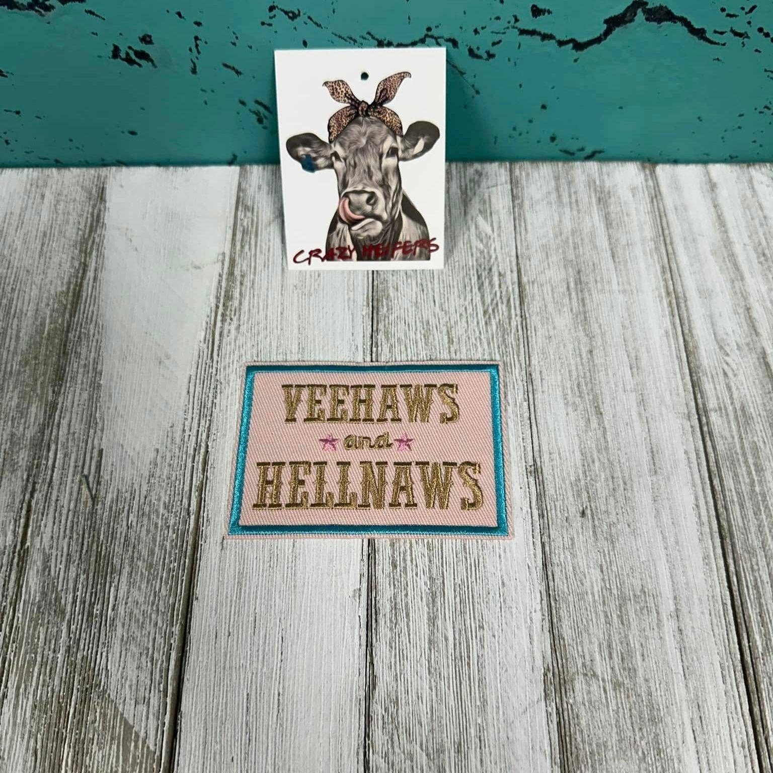 Crazy Heifers Wholesale - Wholesale Patch - Embroidered Statement Patches-Iron on V410