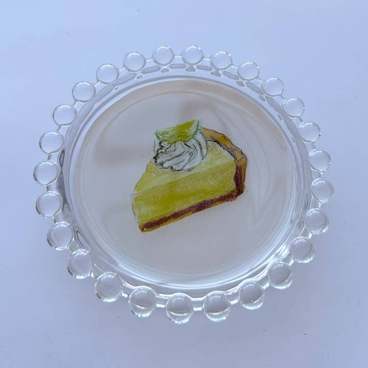 Plat à bibelots tarte au citron vert pour la vente par Wear Your Snacks