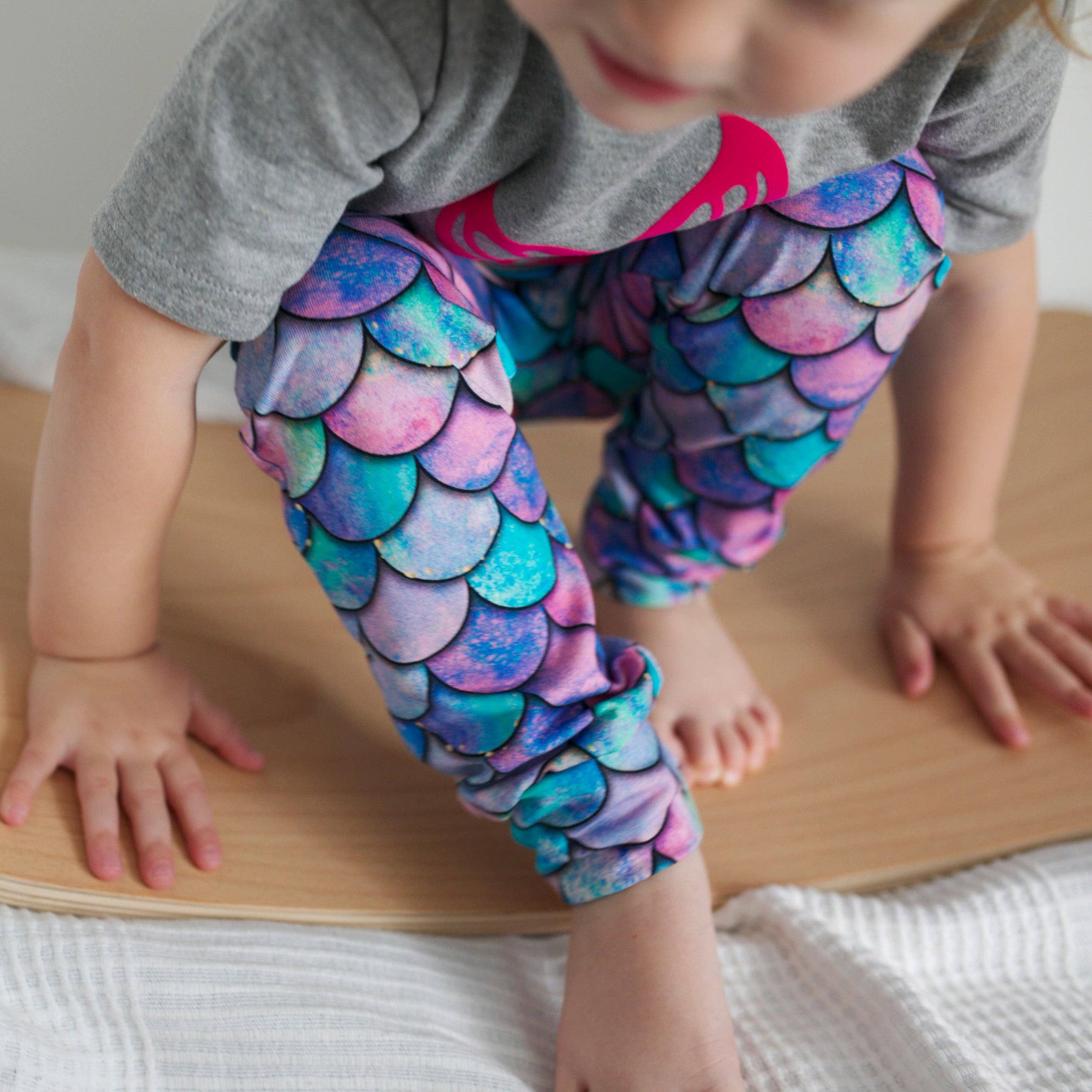 Fred & Noah - Vente Legging tendance – enfant - Legging en forme de sirène pour enfant et bébé de 0 à 9 ans15
