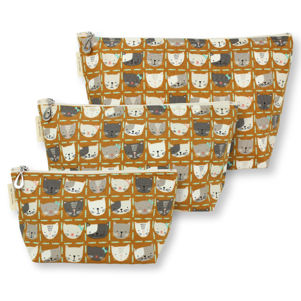 Dana Herbert - Vendita all'ingrosso Borsa per trucchi/cosmetici - Set di Borse per Trucco - S, M, + L (Risparmia $2,00)19