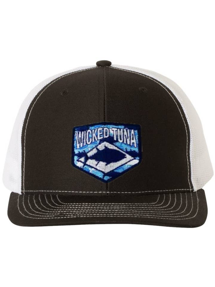 Wicked Tuna Trucker Hat - Camo Tuna for wholesale by Wicked Tuna