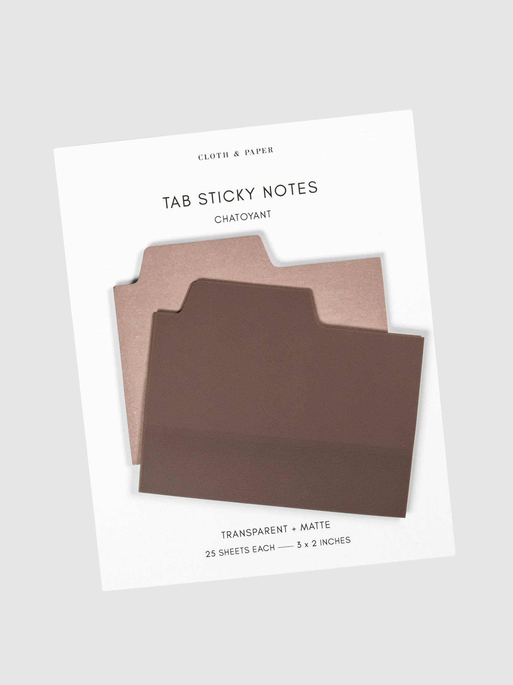 Cloth & Paper - Wholesale Sticky Notes - Blank Tab Sticky Note Set0